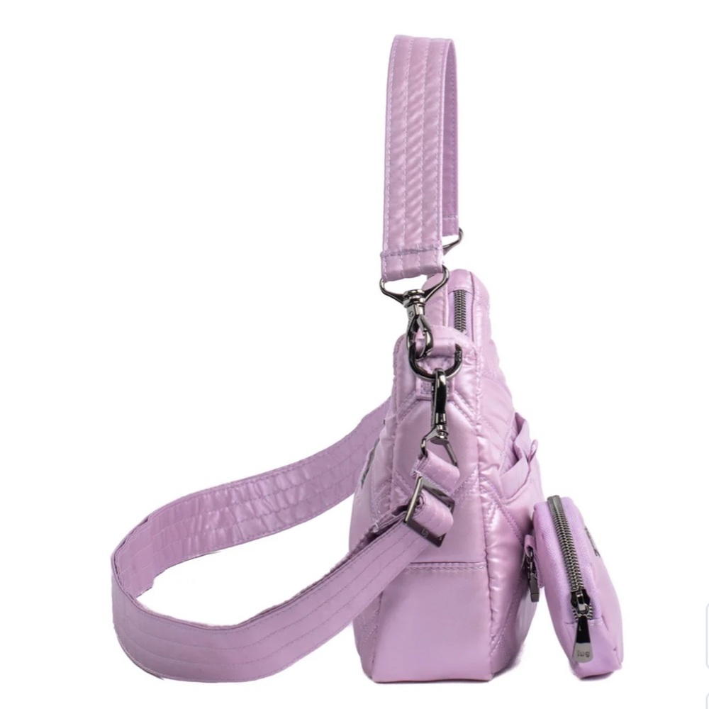 Lug Curtsy Mini Crossbody Bag Metallic Sugarplum - Picture 3 of 5